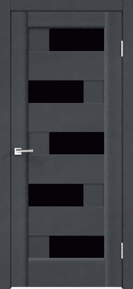 картинка  PREMIER 5 SOFT TOUCH (Лакобель черное) от магазина «Империя Дверей»