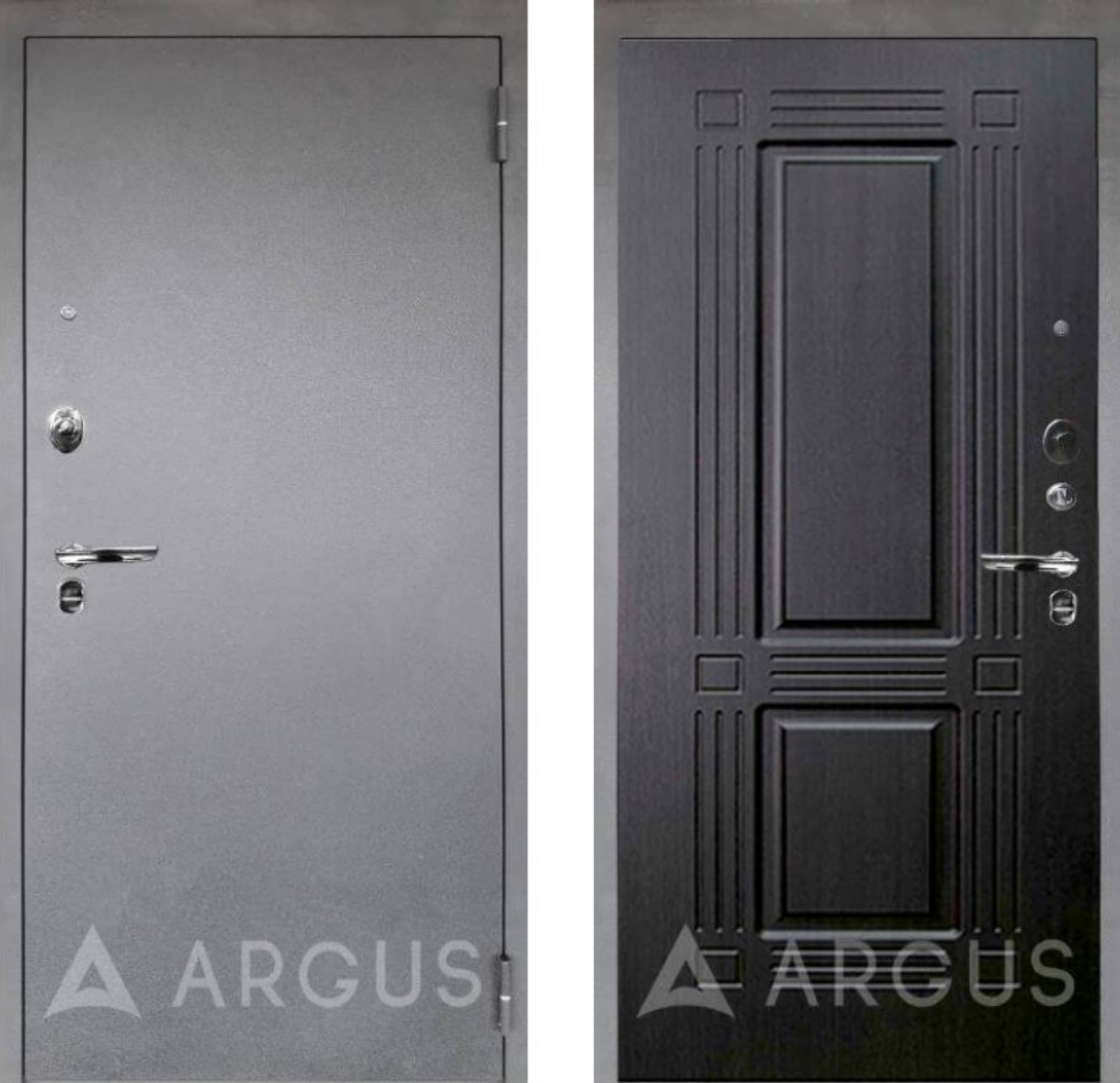 картинка Входная дверь «Люкс Про Триумф (серебрянный антик - тисненый венге)» от магазина «Империя Дверей»