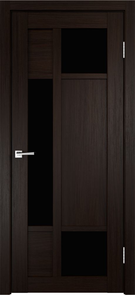 картинка  PROVANCE 4 (лакобель черное) от магазина «Империя Дверей»