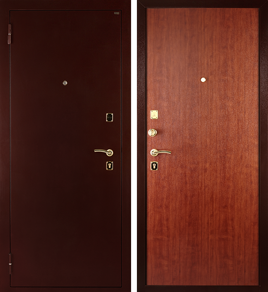 картинка Входная дверь «МД-01 Медь» от магазина «Империя Дверей»
