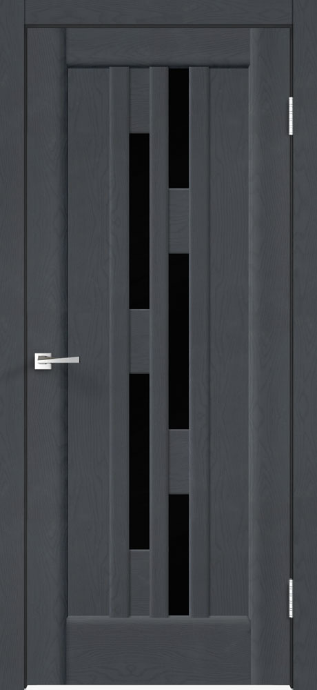картинка  PREMIER 8 SOFT TOUCH (Лакобель черное) от магазина «Империя Дверей»